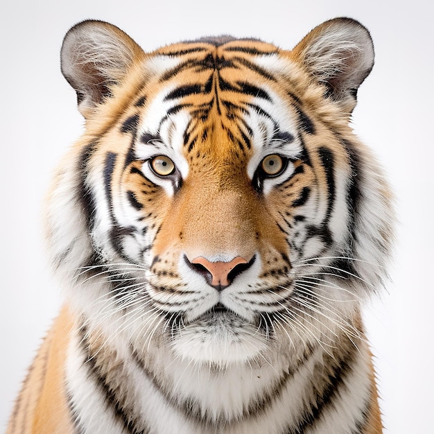 A photograph of a animal standing infront of a solid white color background