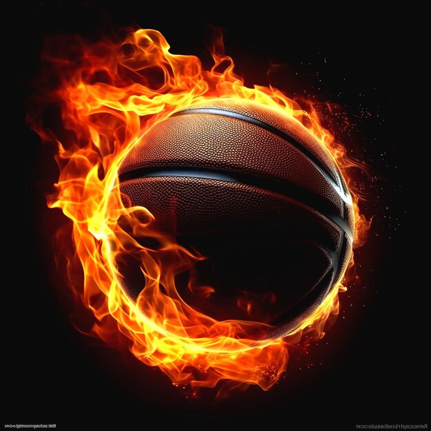 photograph of basketball