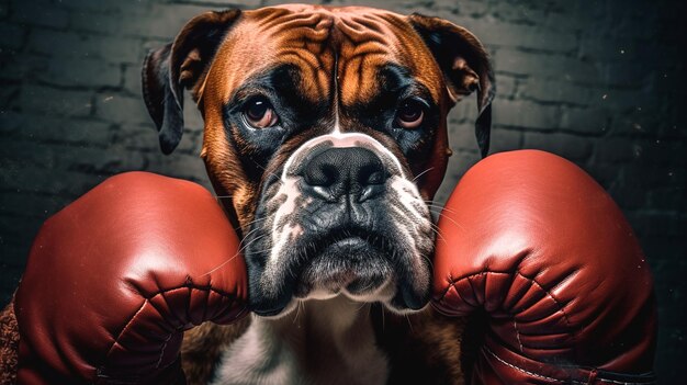 Foto fotografia di boxe