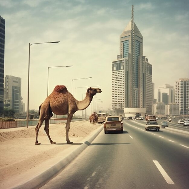 Photo photograph of camel