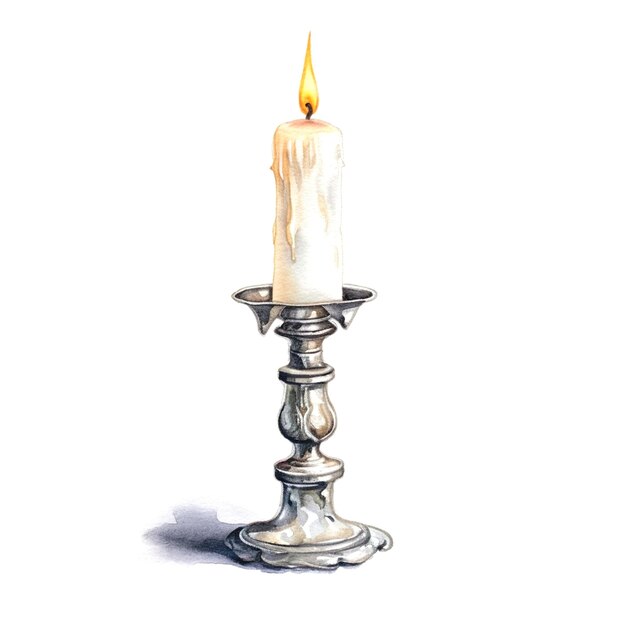 photograph of candle