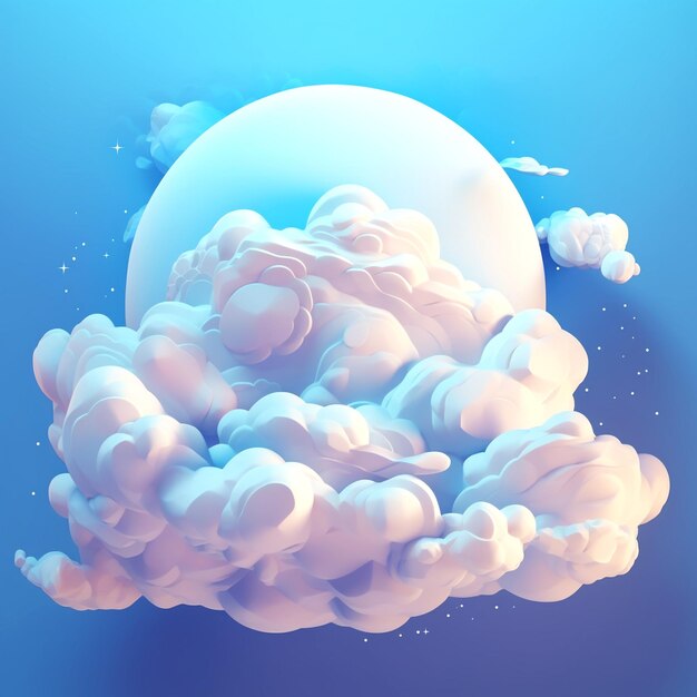 Photo photograph of a cloud