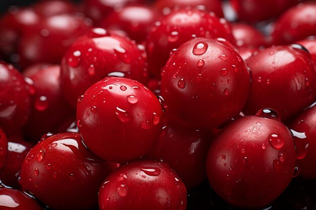 Photograph Of Cranberry Natural Light Generative AI