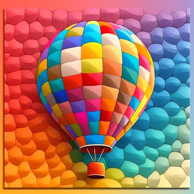 Photograph depicting a balloon