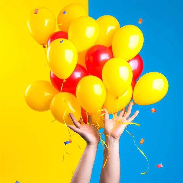 Photograph depicting a balloon