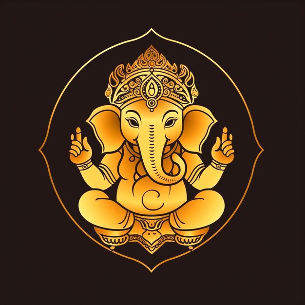 photograph depicting the deity ganesha