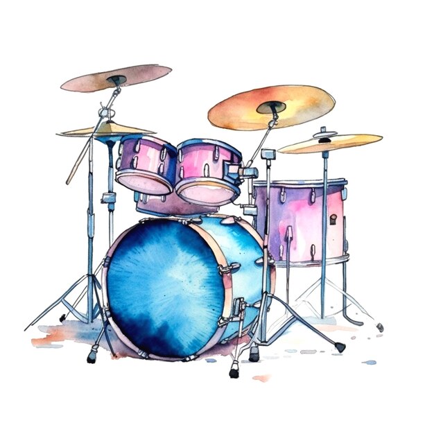 Photograph of drums