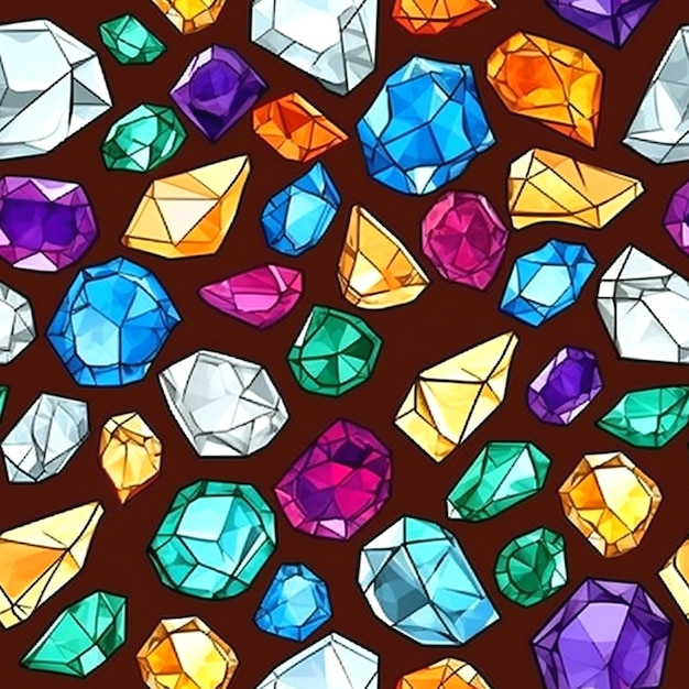 Photo photograph of gems