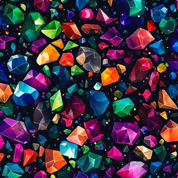 Photograph of gems