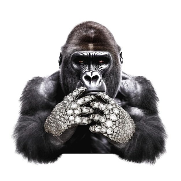 Photo photograph of gorilla