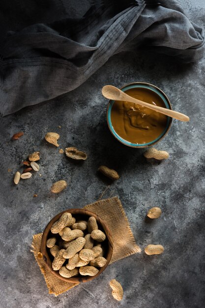 Photograph of homemade peanut butter