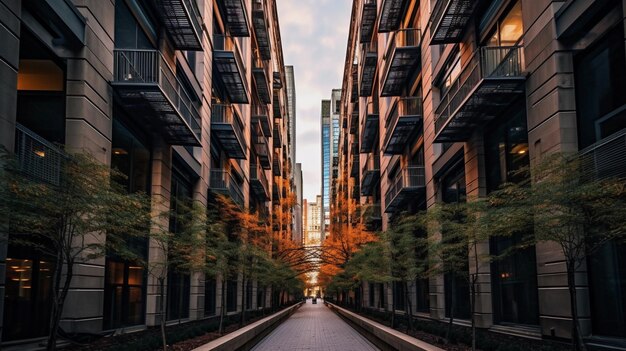 Photograph the impressive urban architecture of the city of Chicago