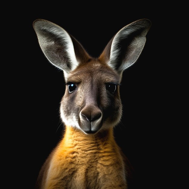 photograph of kangaroo