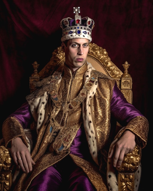 Photo photograph of king