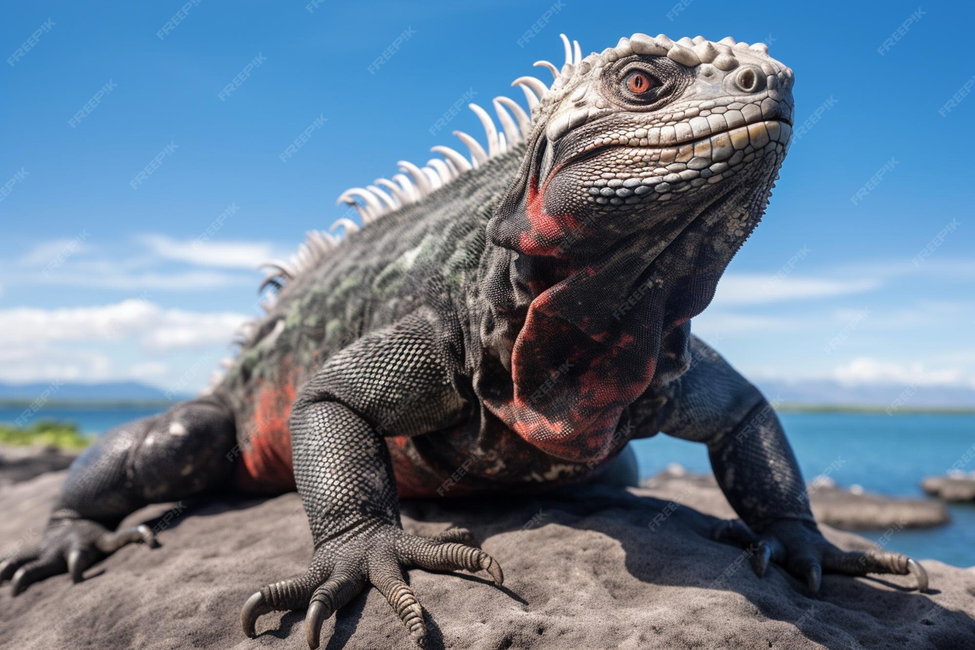 Premium AI Image | a Photograph of lizard chameleon iguana gecko