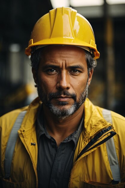 Photograph of A Male Construction Worker