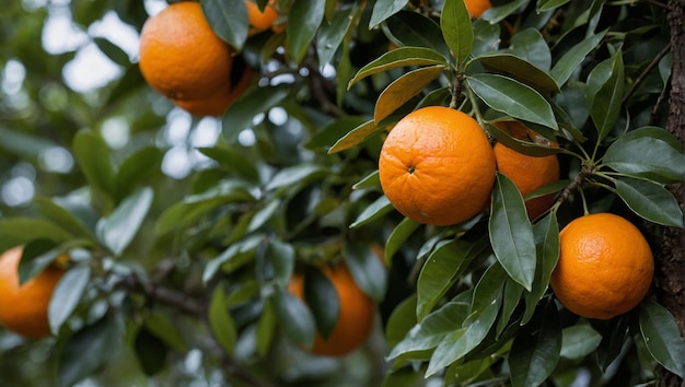 Photo photograph orange fruit