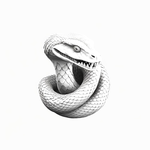 photograph of snake