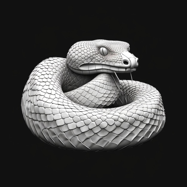 photograph of snake