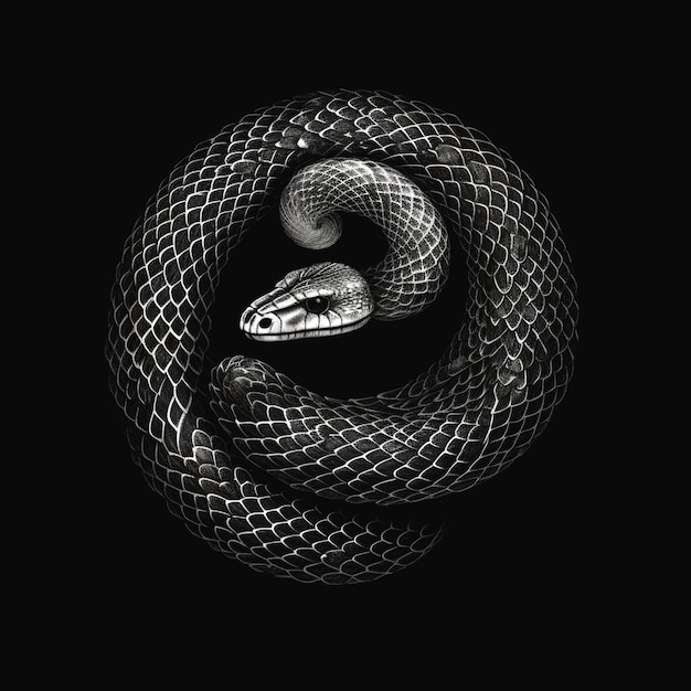 photograph of snake