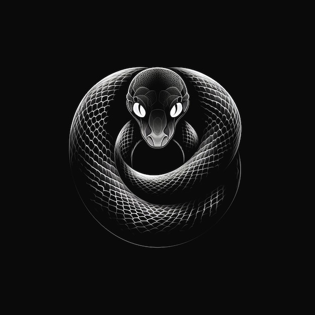 photograph of snake