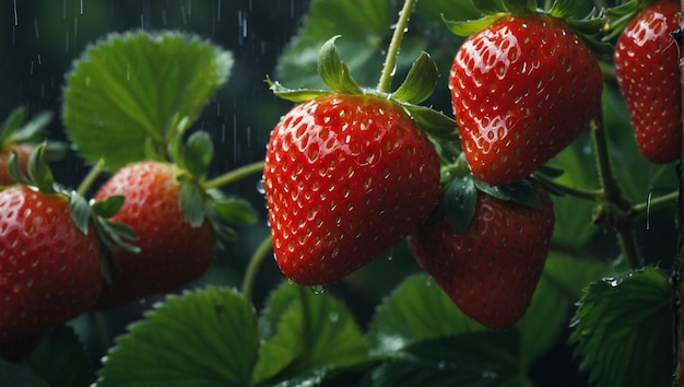 photograph strawberry fruit