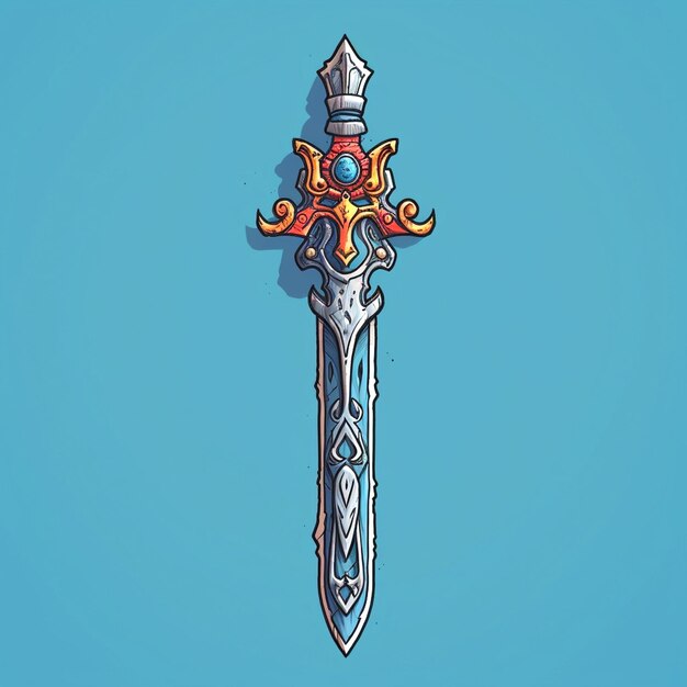 photograph of sword