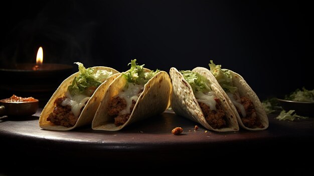 photograph of tacos