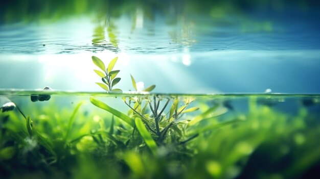 Photograph of underwater