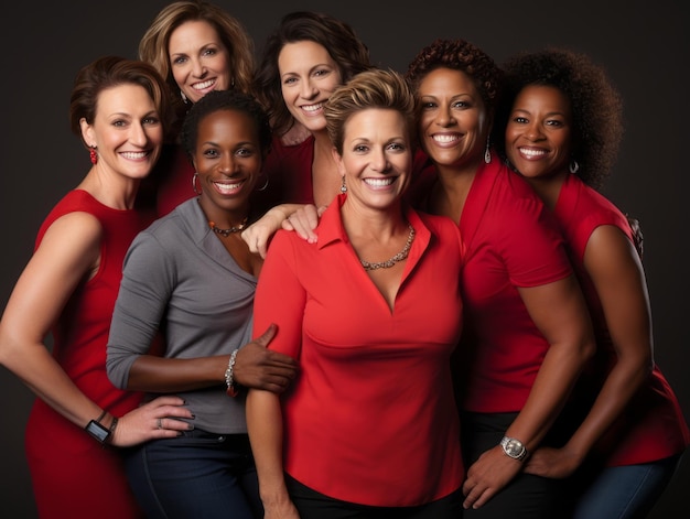 Photo photograph of women who lift empower themselves