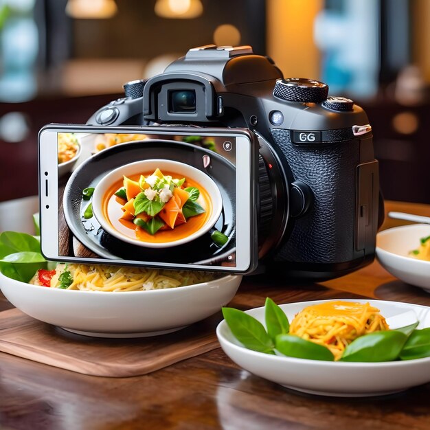 Photographer loves capturing the beauty of mouthwatering dishes through their favorite camera With