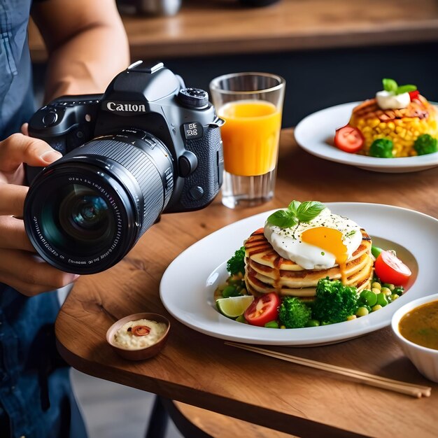 Photographer loves capturing the beauty of mouthwatering dishes through their favorite camera With