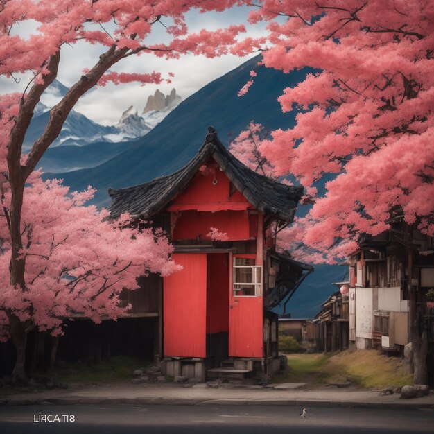 A Photographer Traveling For His Best Photo With Gorjeac Background