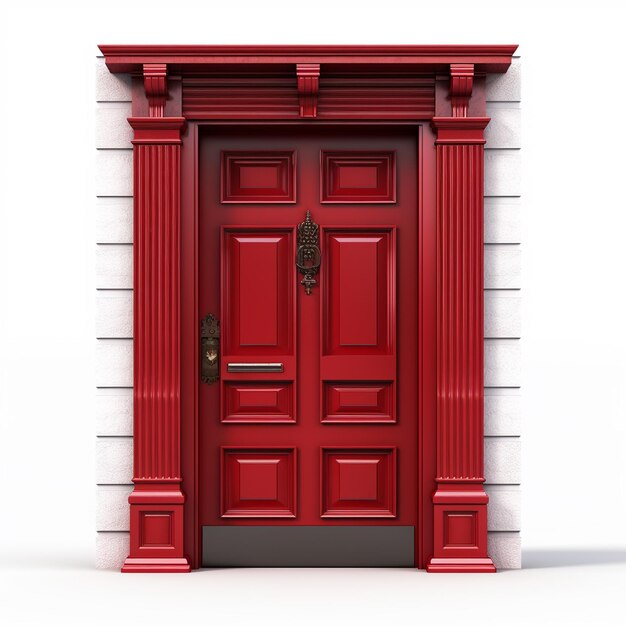 Photo photographic background of an elegant door with bright design