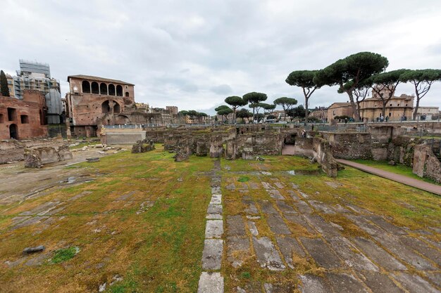 Photographs of historical monuments in rome