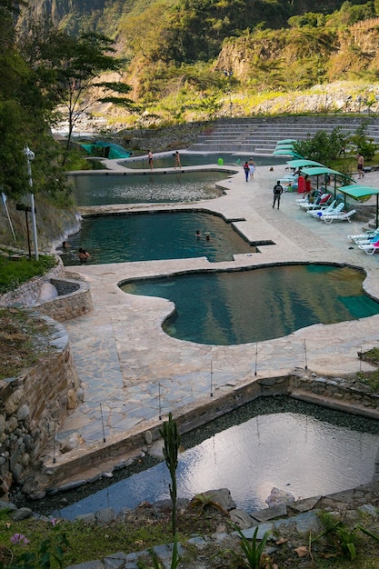 サンタ テレサ、C のキリャバンバ市地区にあるコカルマヨの温泉の写真
