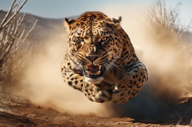 Photographs of wild animals in action