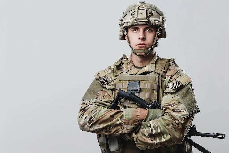 Photo 特殊作戦部隊の陸軍兵士の写真