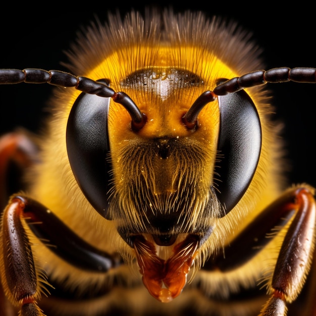 photography of bee