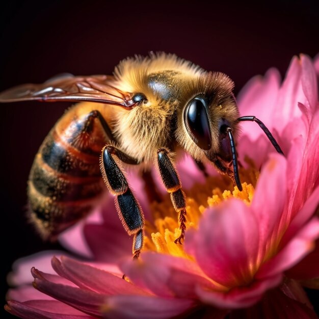 photography of bee