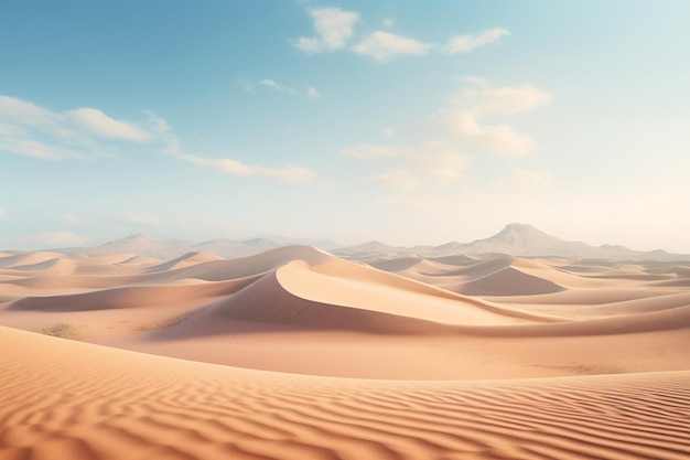 Photography of desert landscapes and sand dunes