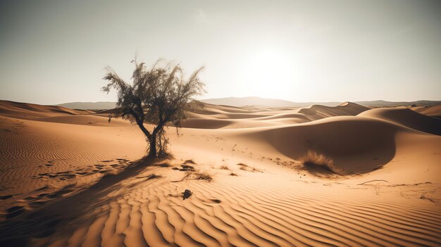 Photography of a desert