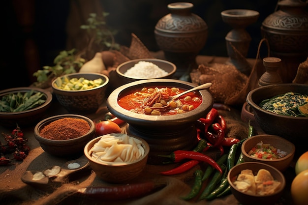 Photography of ethnic foods and international flavors