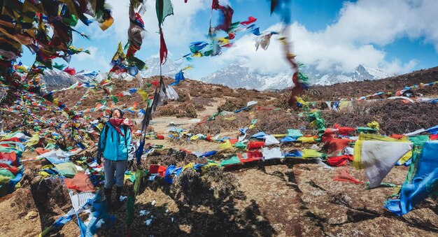 네팔의 에베레스트 베이스 캠프의 사진 에베레스 트레킹 네팔 생활