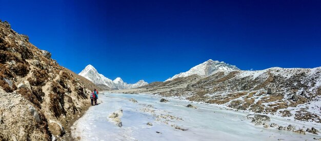 Photo photography of everest base camp in nepal everest trekking nepal life