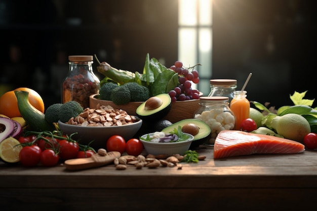 Photography of healthy food prepared at home