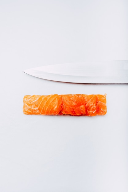 Photo photography of japanese sashimi salmon sushi