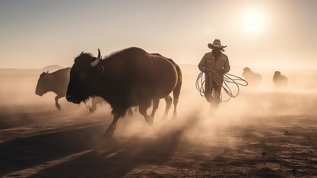 Photo photography landscape apache riding