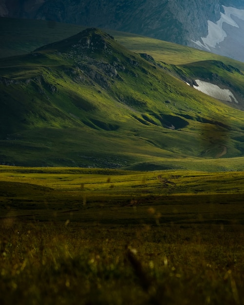 Photography of the mountain Oshten. Dramatic view