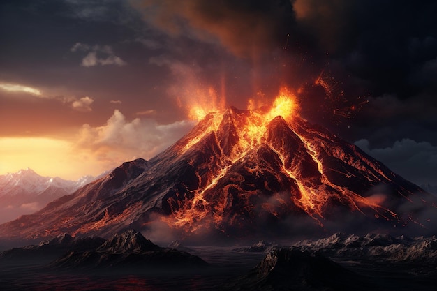 Photography of volcanic landscapes